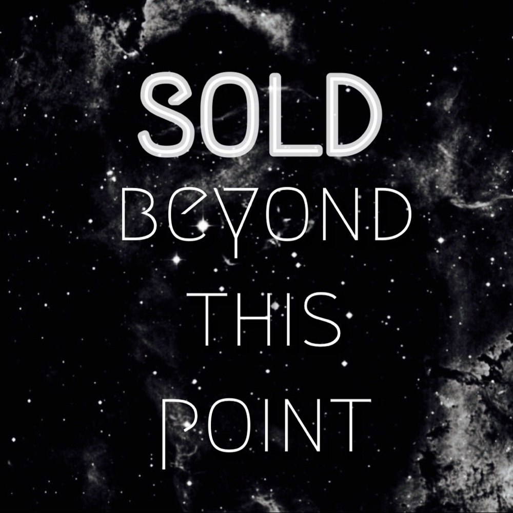 ALL ITEMS SOLD/DONATED PAST THIS POINT!